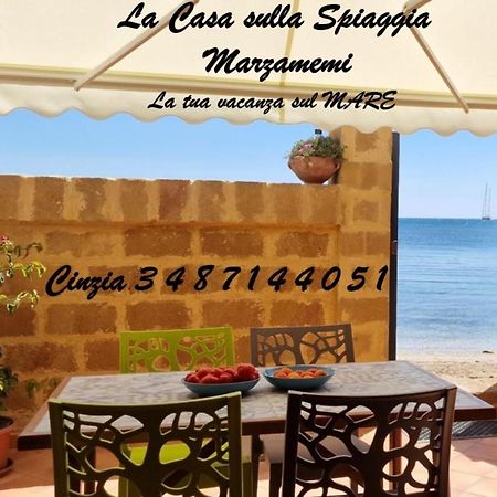 La Casa Sulla Spiaggia Marzamemi Exteriör bild