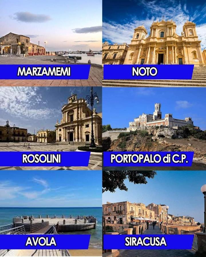 La Casa Sulla Spiaggia Marzamemi Exteriör bild