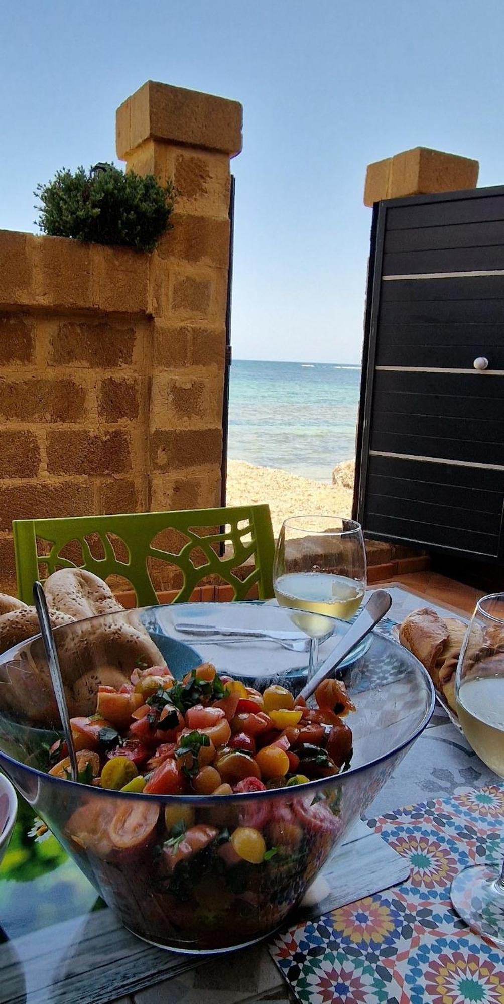 La Casa Sulla Spiaggia Marzamemi Exteriör bild